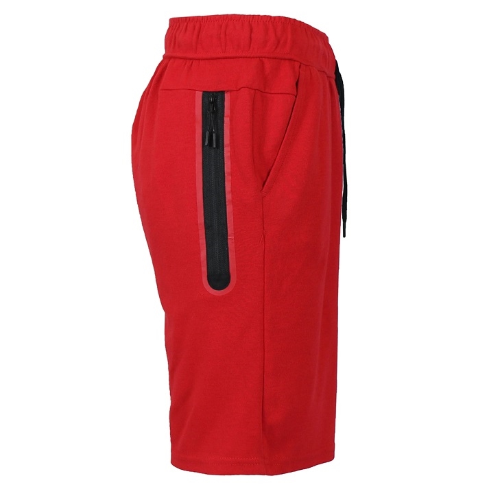 Red fleece deals shorts mens