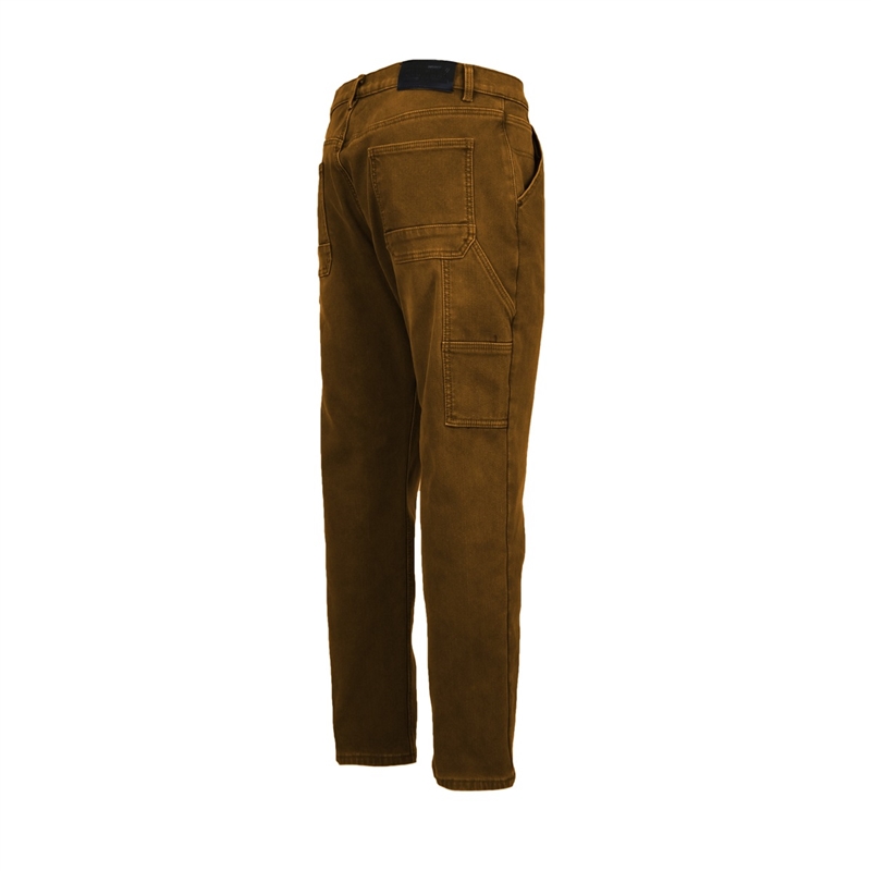 Mens fashion fleece lined khaki pants