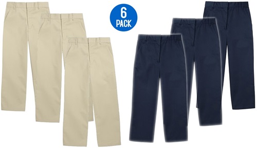 Source Navy Blue Boys School Uniform Twill Pants for students on  m.alibaba.com