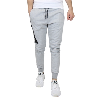 wholesale mens tech fleece joggers gray