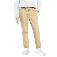 Wholesale Unisex Drawstring SUPER Stretch Jogger Pants Khaki