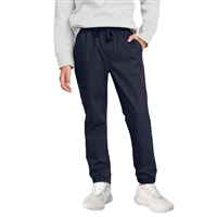 Wholesale Unisex Drawstring SUPER Stretch Jogger Pants Navy By Size