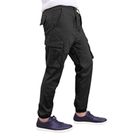 Wholesale Boys cargo Jogger Pants Black