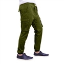 Wholesale Boys cargo Jogger Pants Olive