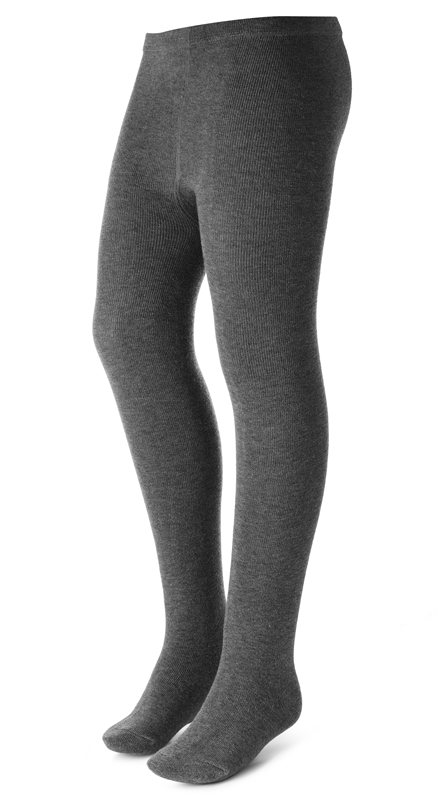 Wholesale Girls Cotton Tights in Ivory . Flat Style. Great for School  Uniforms. Dark Grey