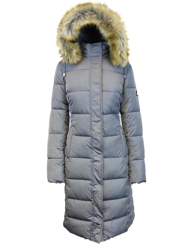 Women's heavyweight parka 2025 jacket with detachable hood