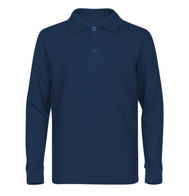 childrens navy polo shirts