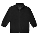 wholesale adult polar fleece jacket Black