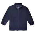 wholesale adult polar fleece jacket navy