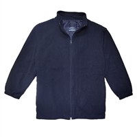 wholesale adult polar fleece jacket navy