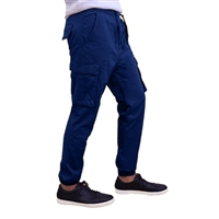 Wholesale Men's Super Stretch Cargo Jogger Pants Navy