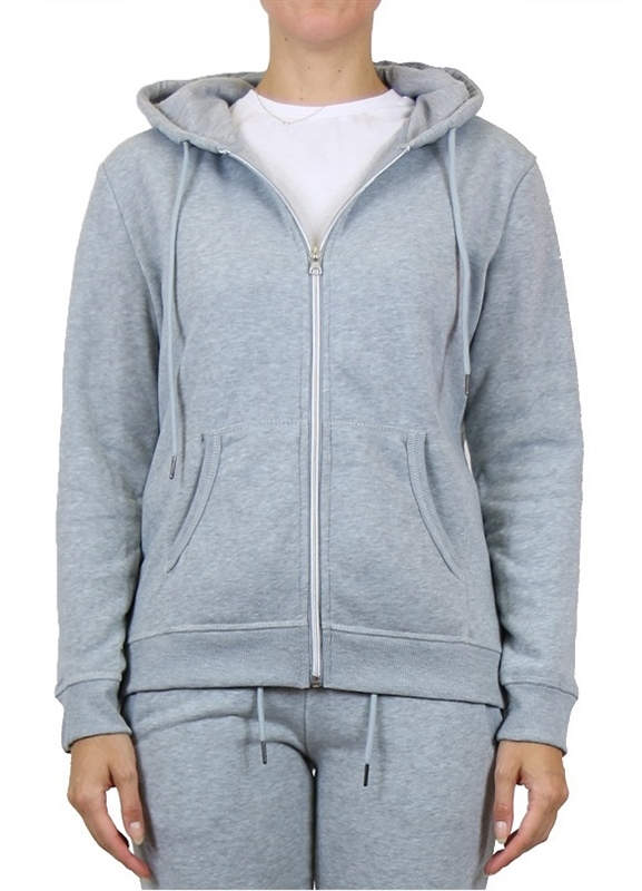 Ladies full clearance zip hoodie