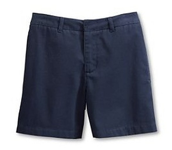 Navy blue shorts for girls best sale