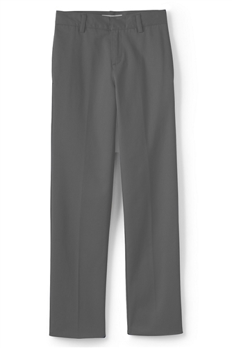 Boys Polyester Boy Grey School Uniform Pant Waist Size 26