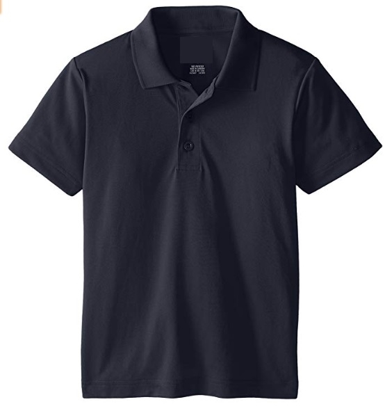 Blue dri outlet fit polo shirt