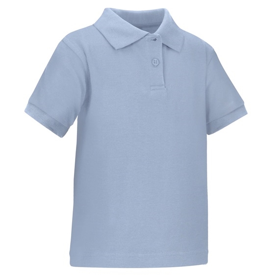 White polo discount shirts for toddlers